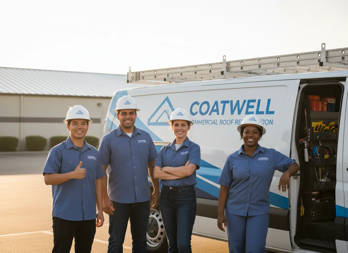 Commercial roof coating company in Piper City, IL
